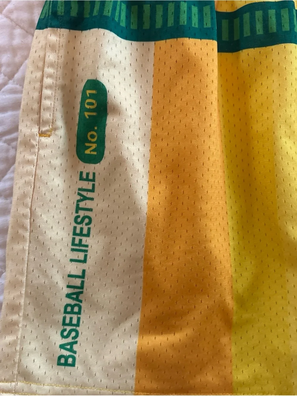 Baseball lifestyle 101 youth large pencil shorts